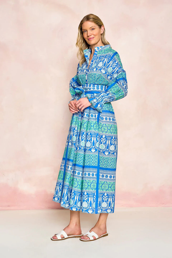 The Every Body Dress (Meadow Block Print)