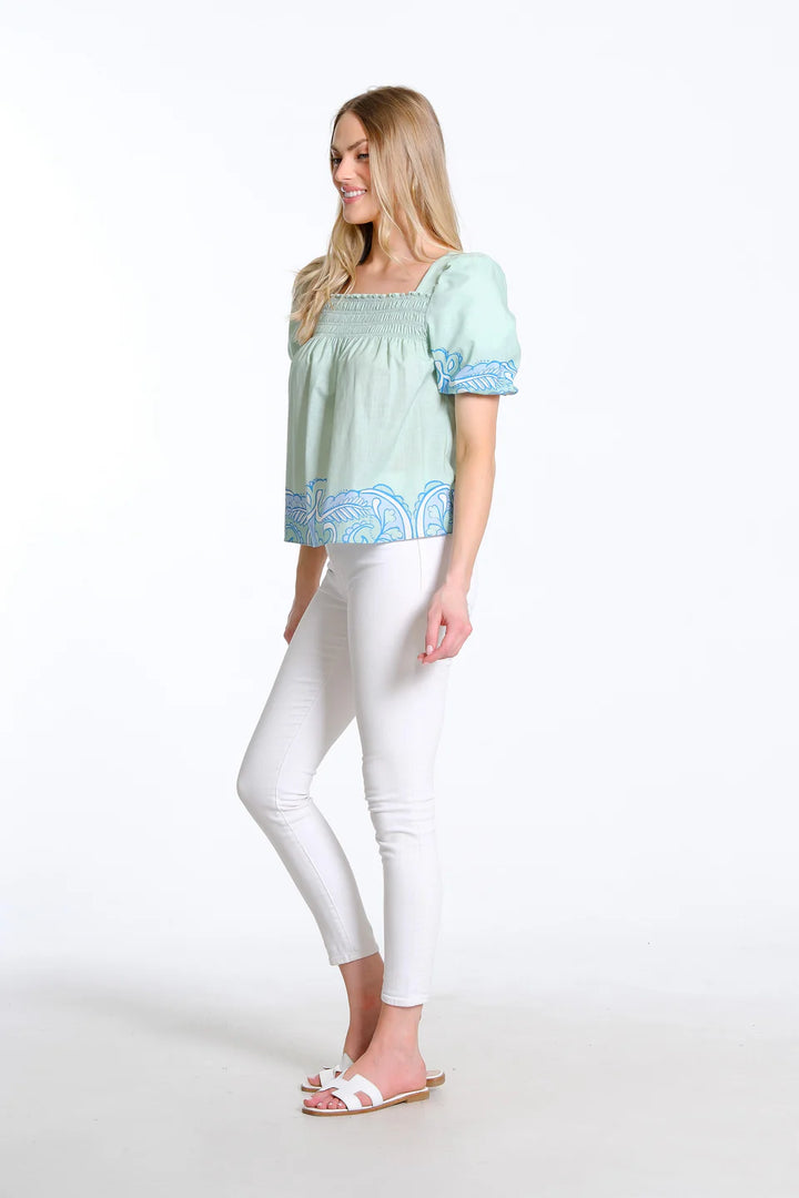 Louisa Blouse (Seabreeze Coast)