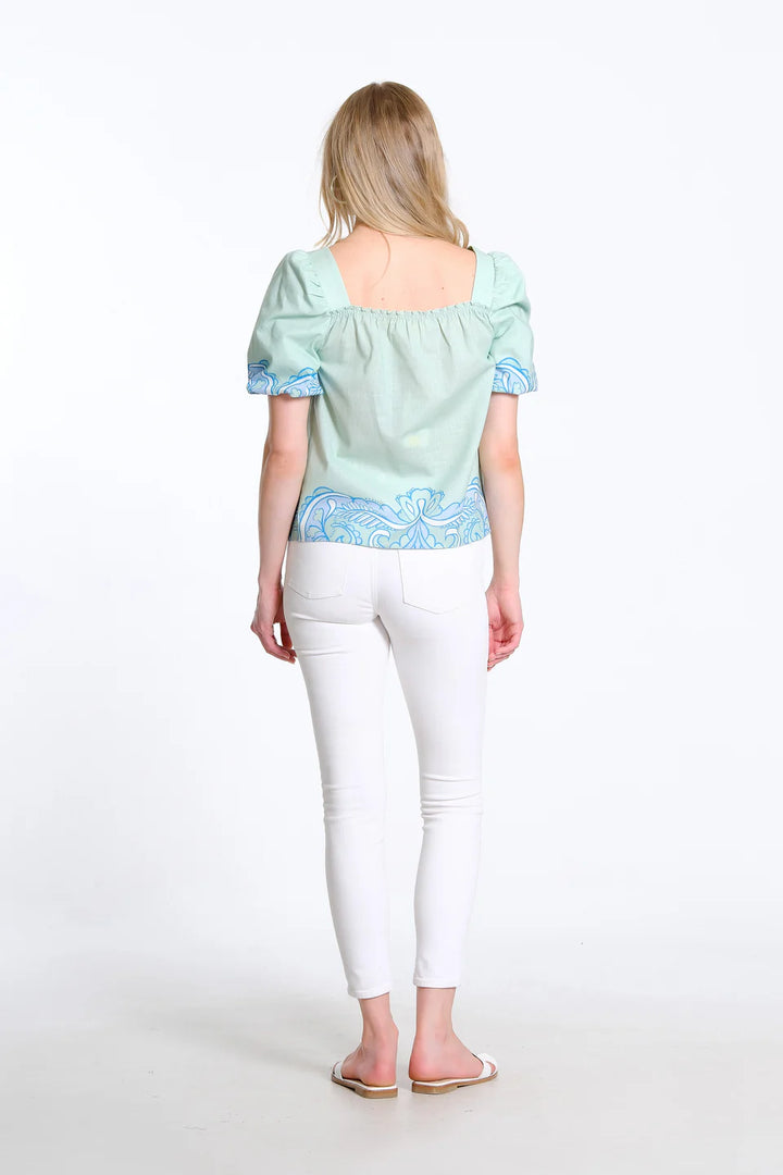 Louisa Blouse (Seabreeze Coast)