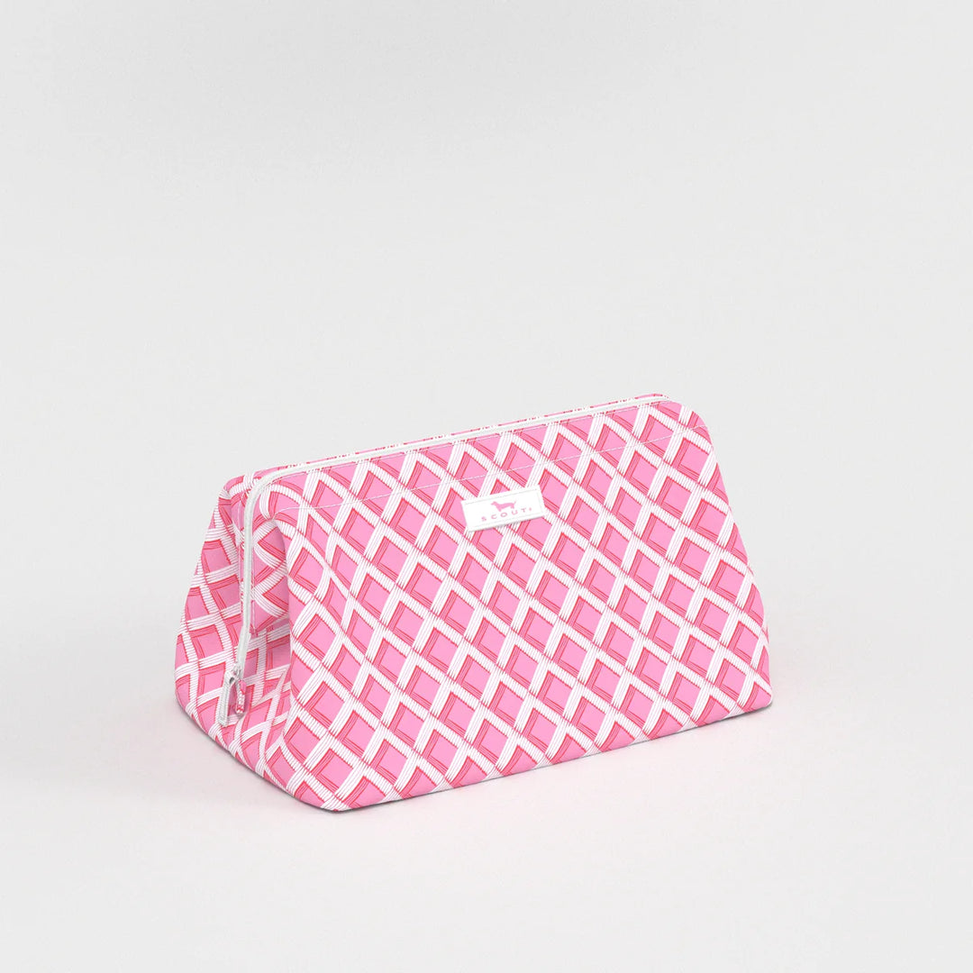 Big Mouth Makeup Bag (Garden Gate)