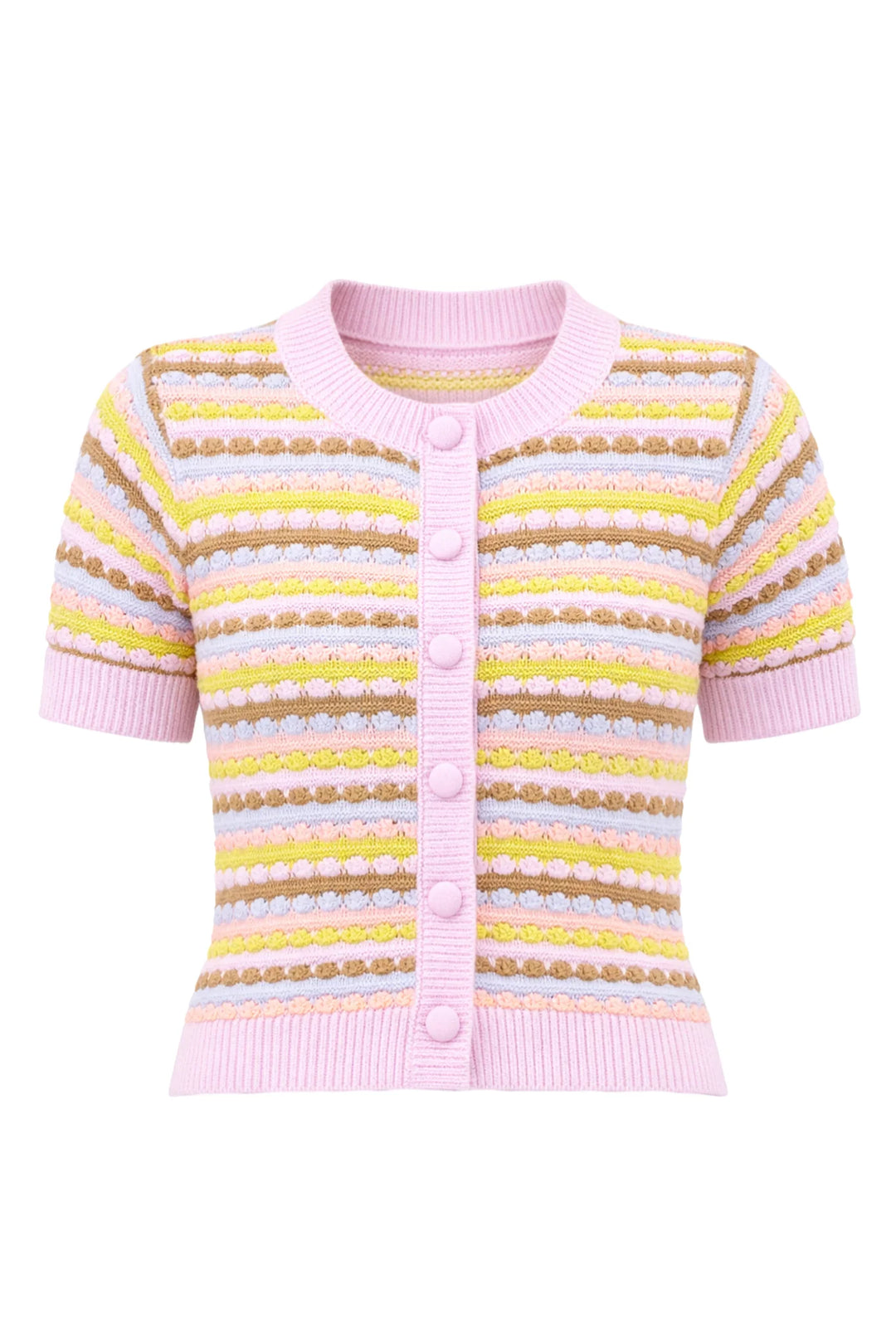 Spring Adelle Cardigan (Orchid Multi)