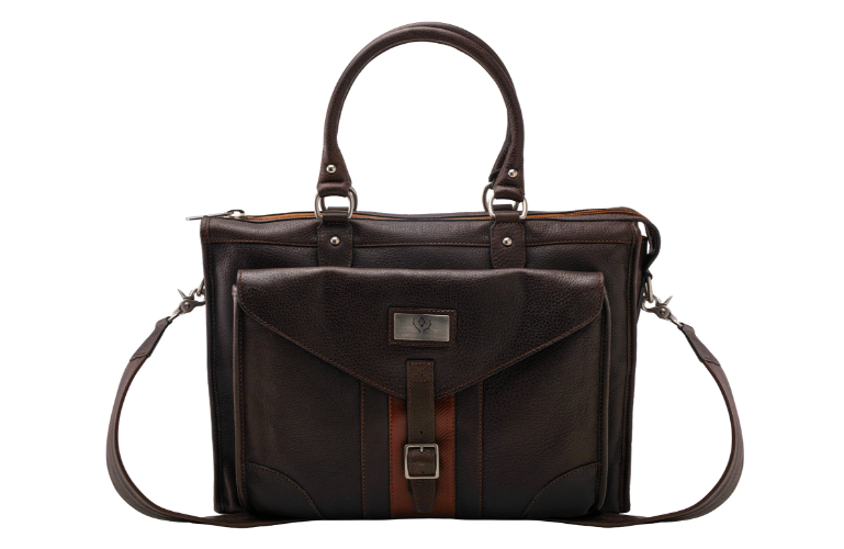 Rudyard Martingale Soft Briefcase (Dark Brown)