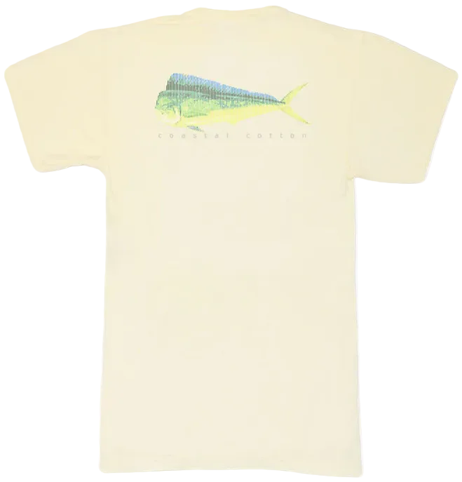 SS Tee Shirt (Yellow Mahi Barcode)