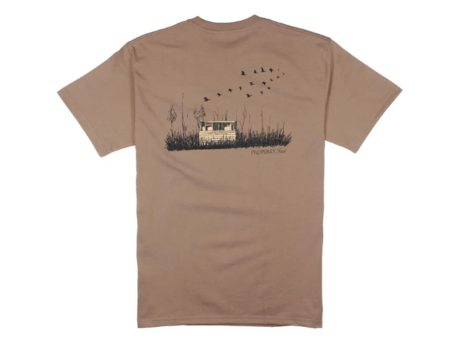 Duck Blind T-Shirt (Walnut)