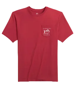 Gameday Football Tee (Varsity Red/White)