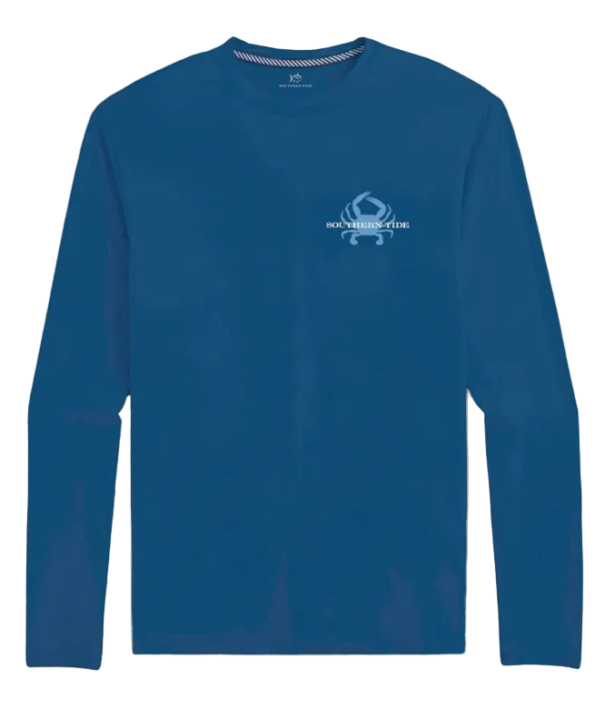 Blue Crab Tee (Nautical Blue)