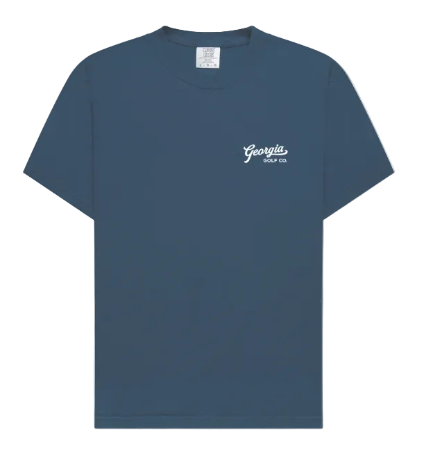 Pearson Farm Peach Crate Tee (Blue)