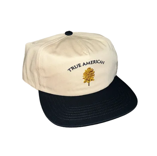 True American Hat (Khaki &amp; Navy)