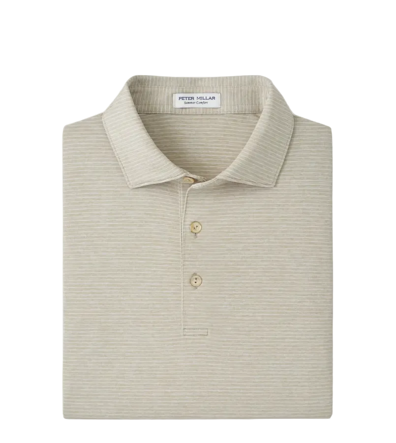 Highlands Performance Jersey Polo (Biscuit)