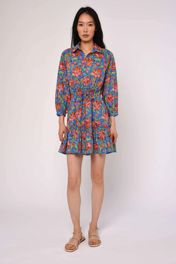 Paloma Mini Dress (Archive Tulip Liberty Print)