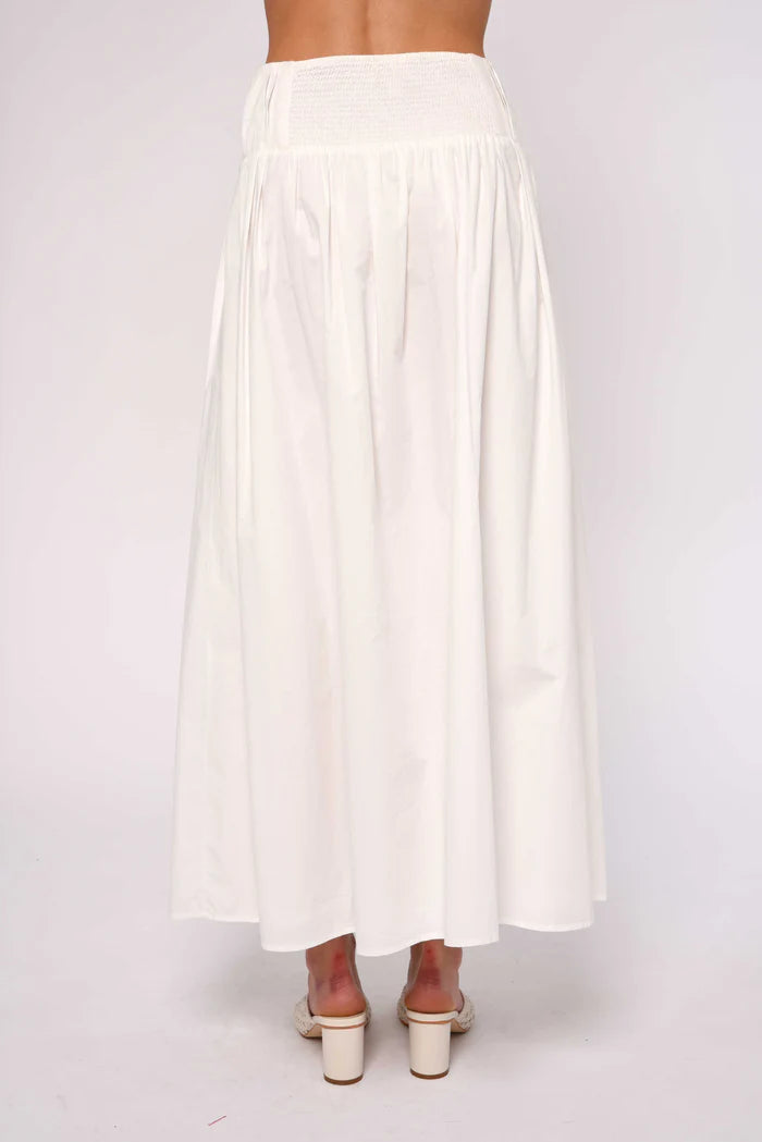 Cara Skirt (Bright White)