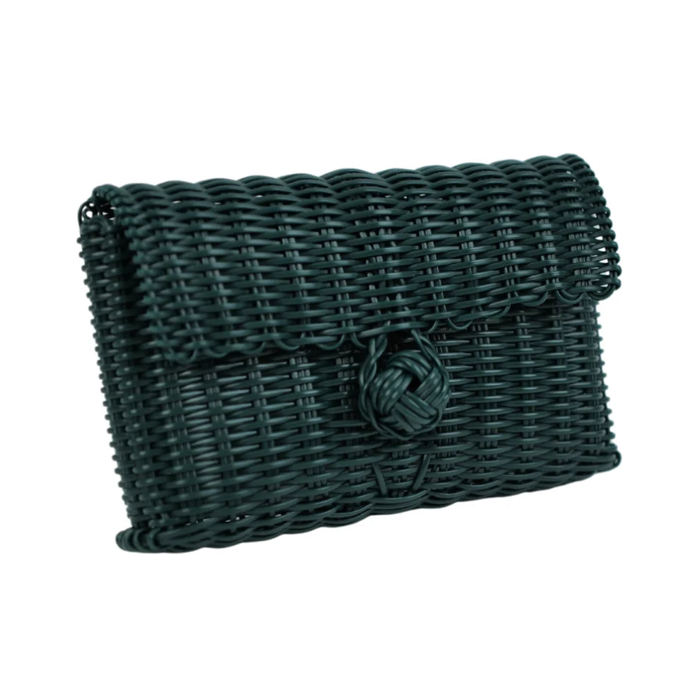 Clutch (Solid Olive Green)