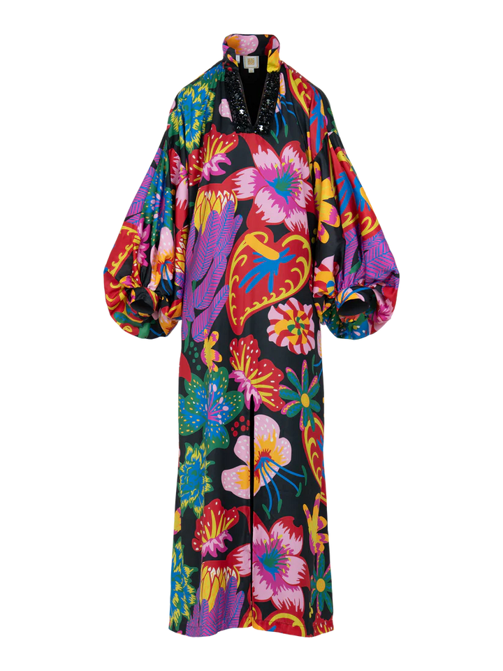 Fiona Dress (Midnight Garden)