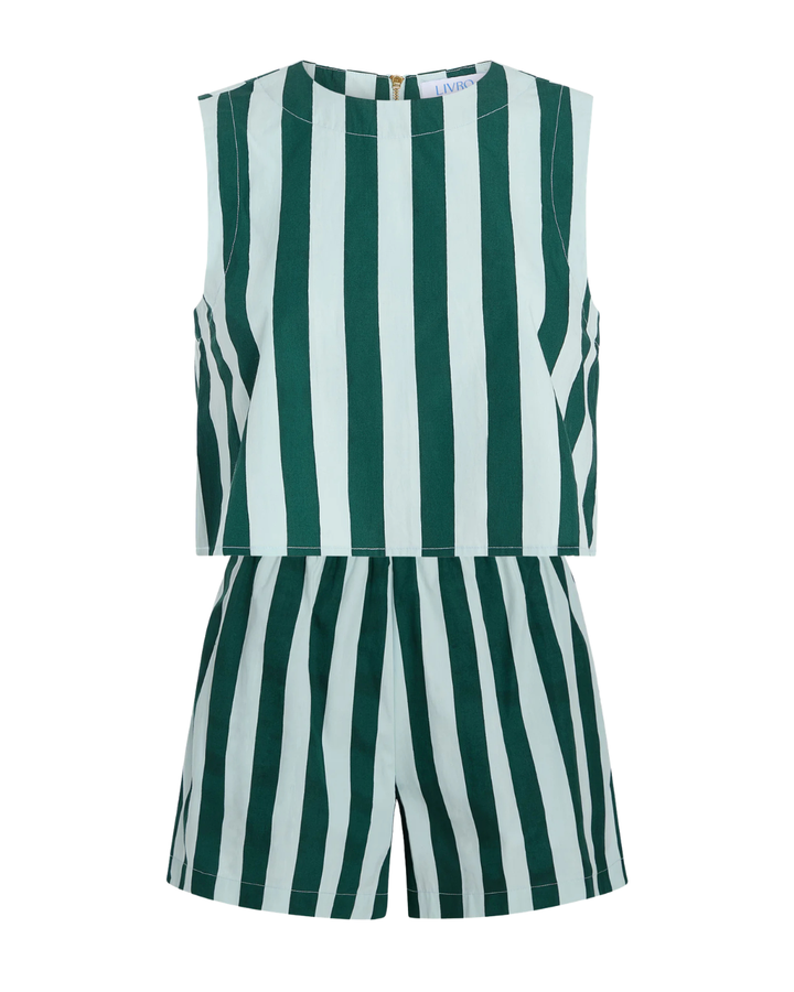 Crop Top (Dunlin Stripes)