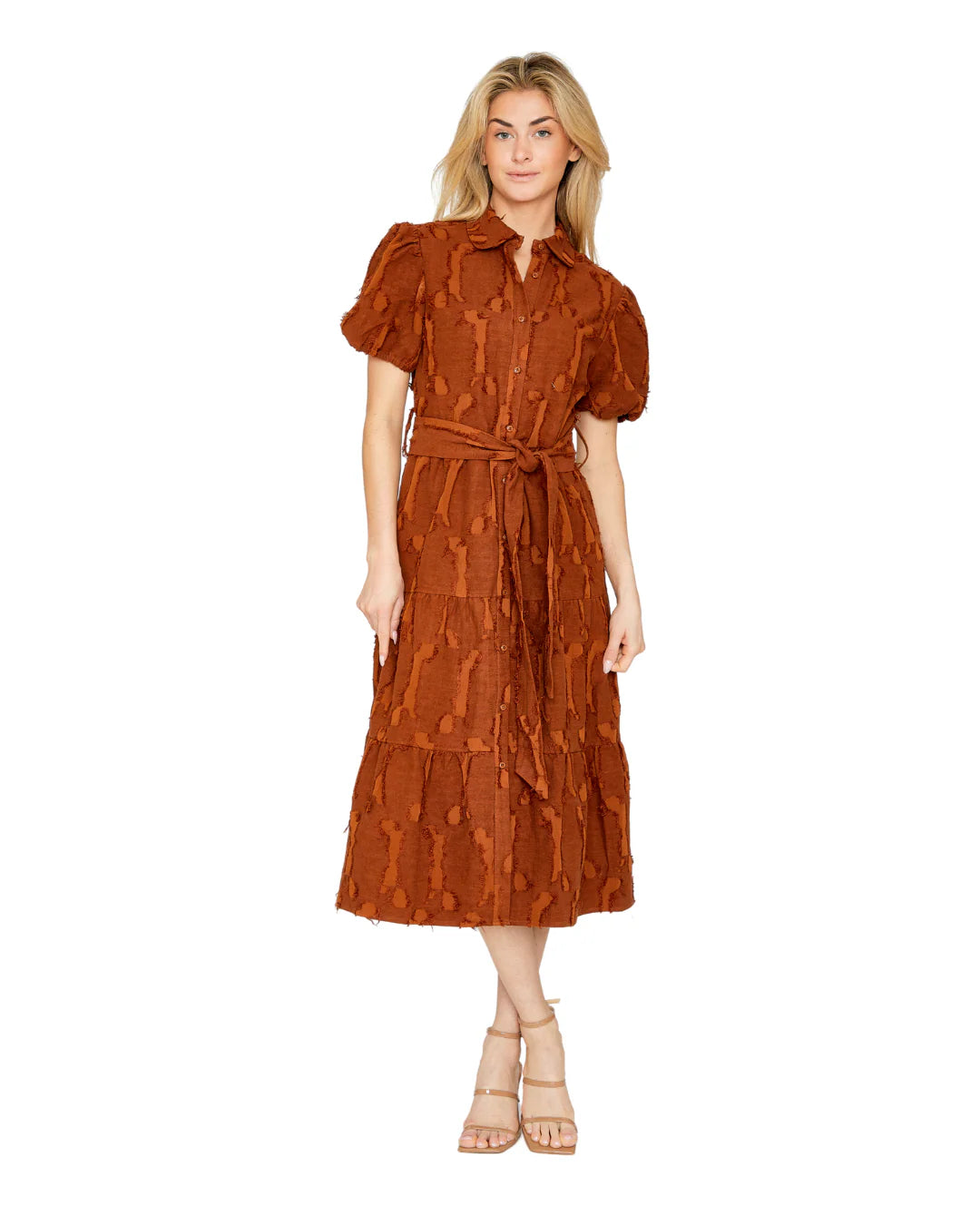 Chloe Dress (Auburn Texture)