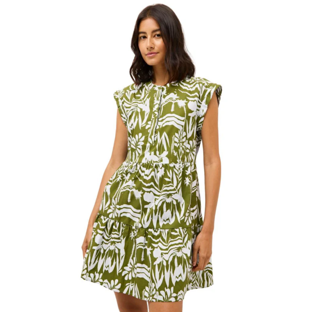 Lachlan Dress (Emerald Whisper)