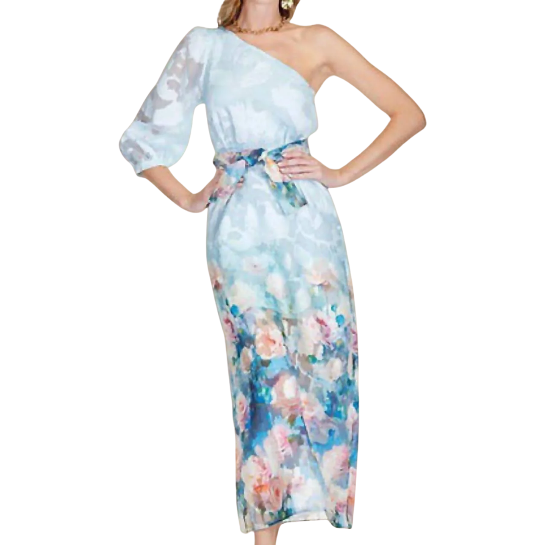 Column Dress (Painted Garden)