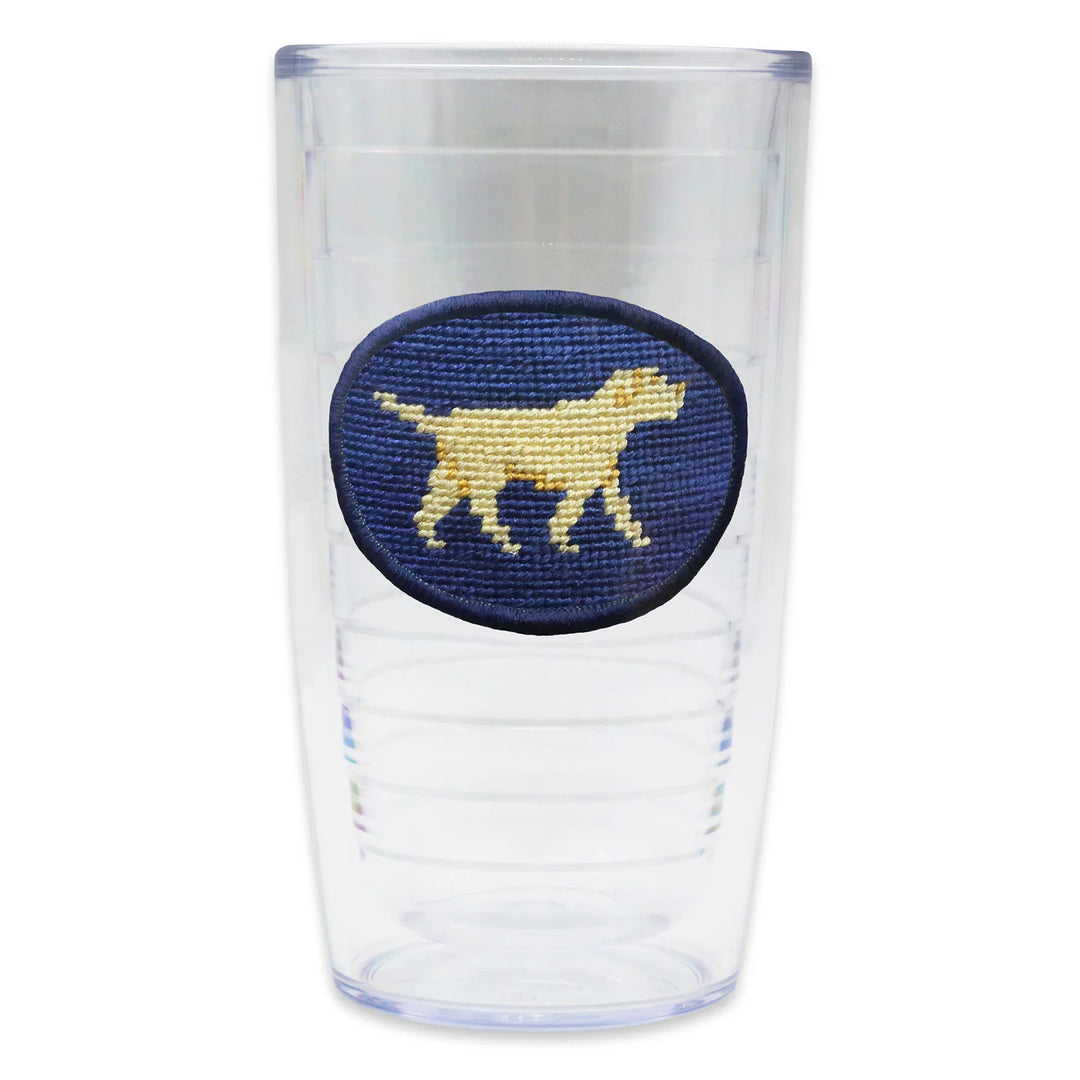 Yellow Lab Walking Tumbler (Navy)