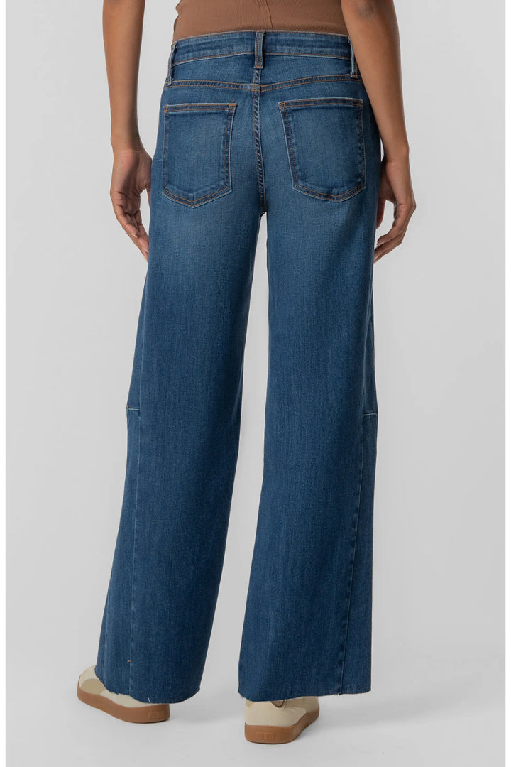 Meg High Rise Wide Leg Side Panel (Curator)