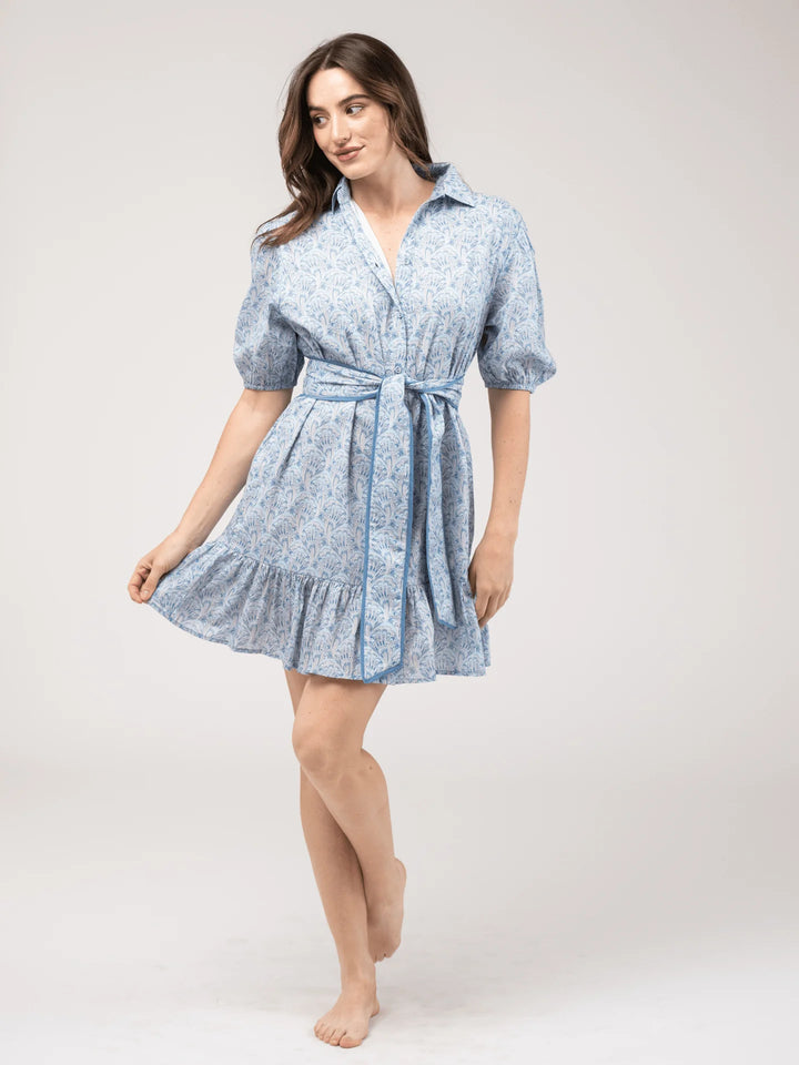 Monica Dress (Blue)