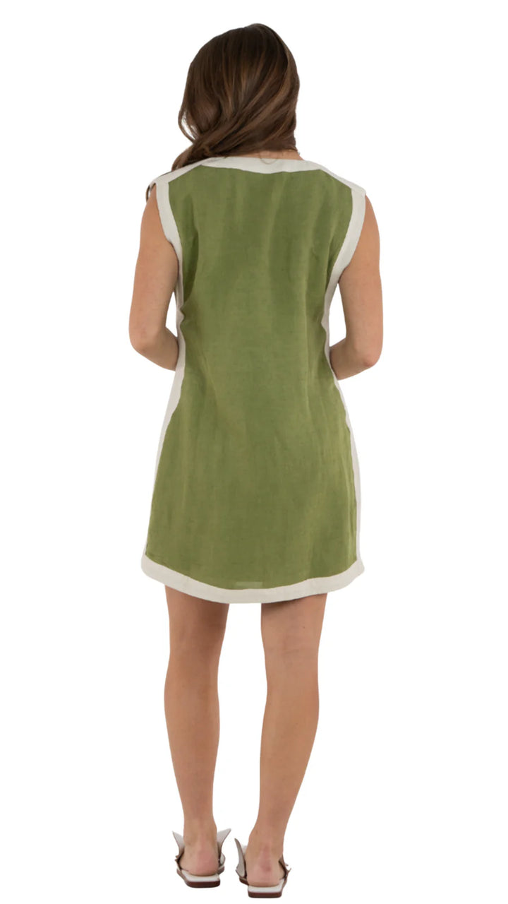 Emily Shift Dress (Cardamon)