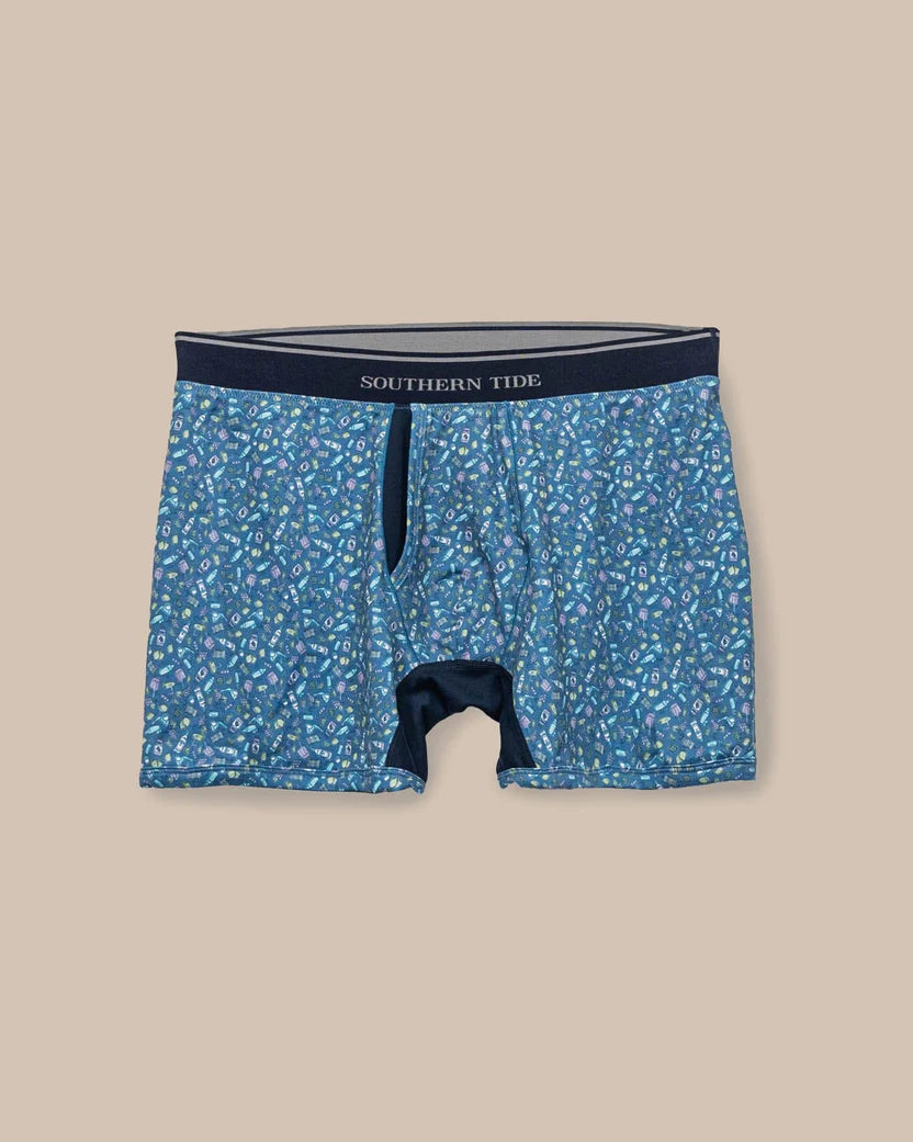 Dazed and Transfused Boxer Brief (Coronet Blue)