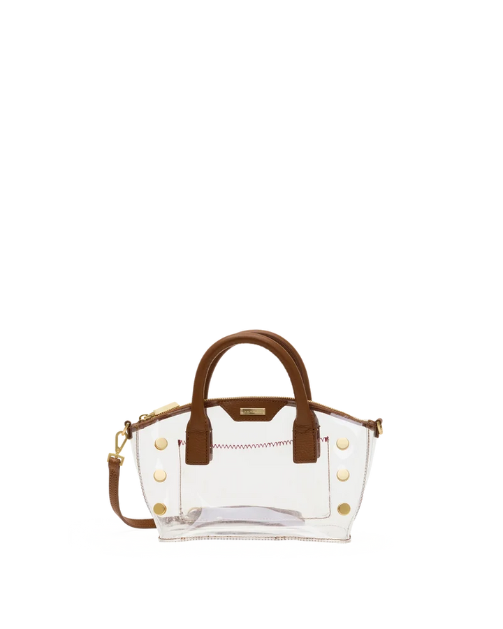 Paula Clear (Mahogany Pebble/Brushed Gold)