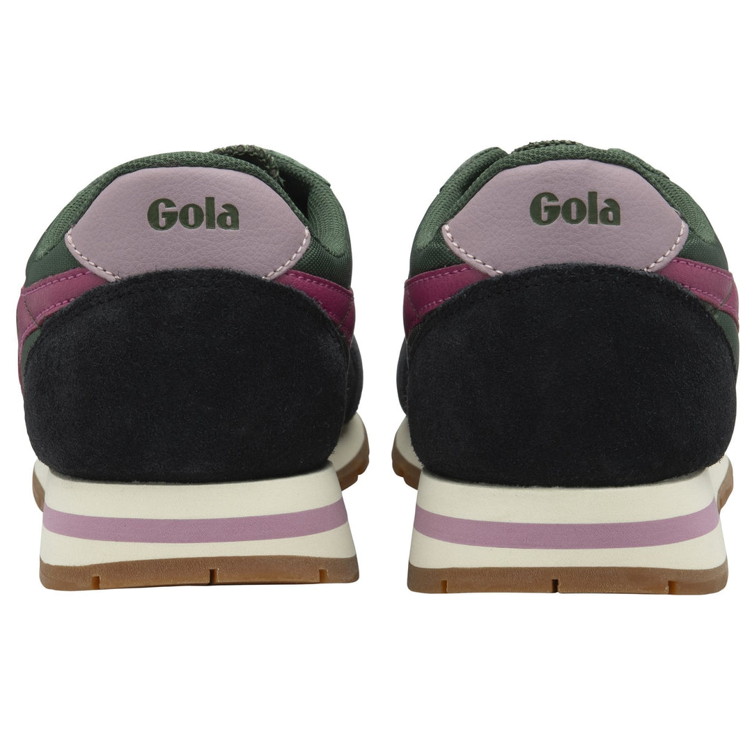 Daytona Sneakers (Evergreen/Black/Fuchsia)