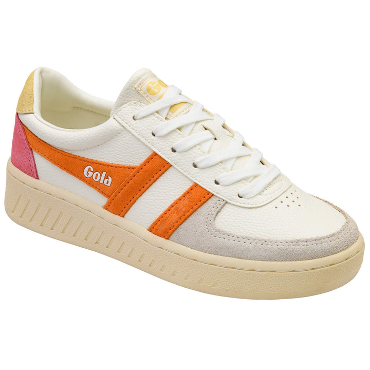 Grandslam Trident Sneaker (White/Apricot/Buttermilk)