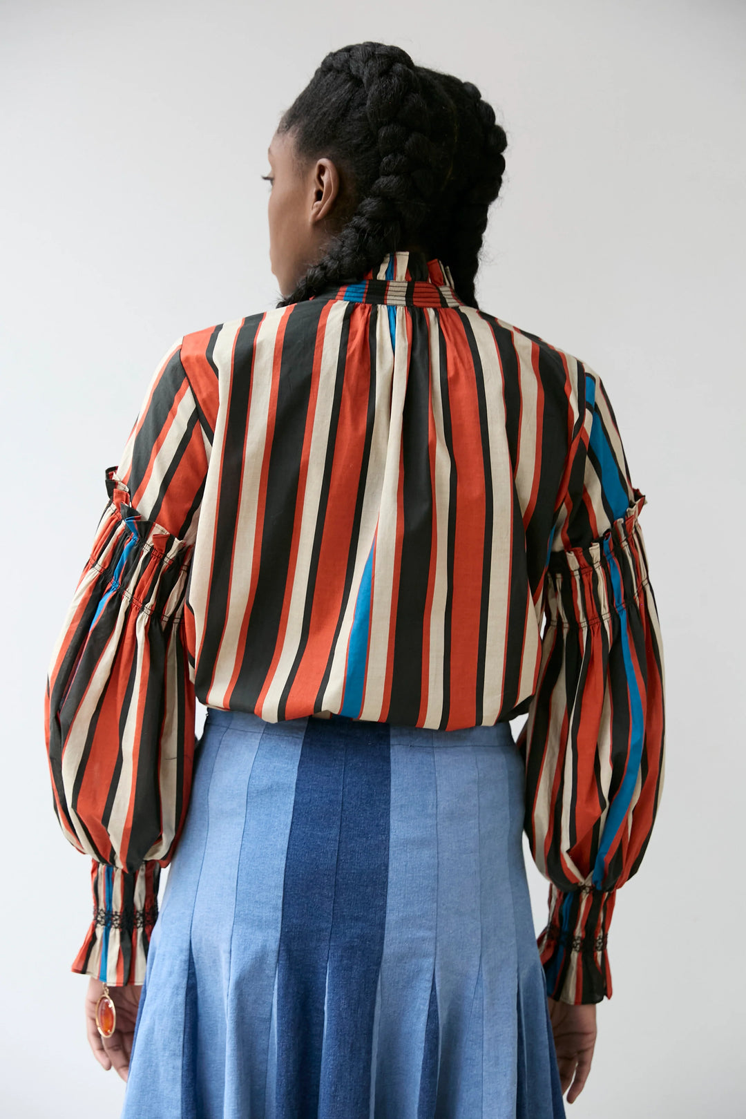 Full Sleeve Button Down (Bold Stripes)