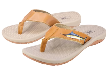 Marlin Sandals (Tan Leather)