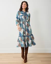 Showstopper Dress (Vintage Patch Mocha)