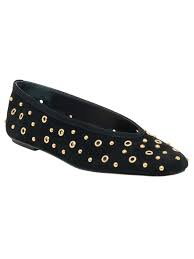Caret Stud (Onyx Suede)