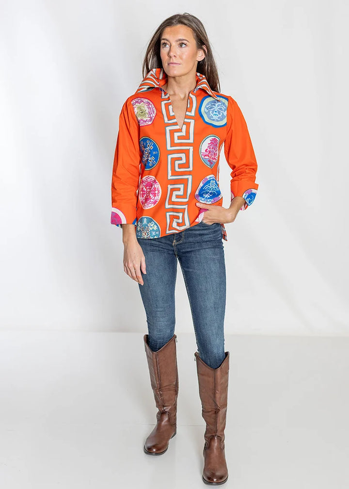 Lana Relaxed Shirt (Greek Revival)