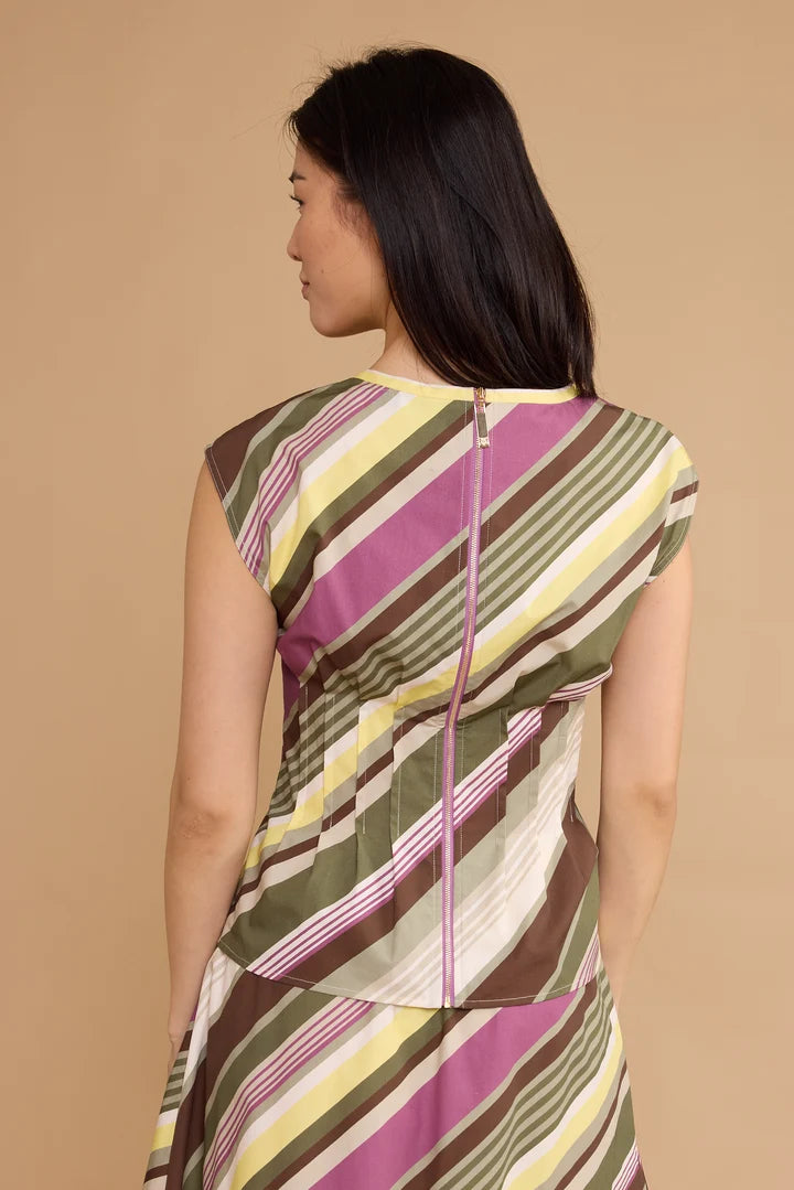 Nala Top (Vineyard Stripe)