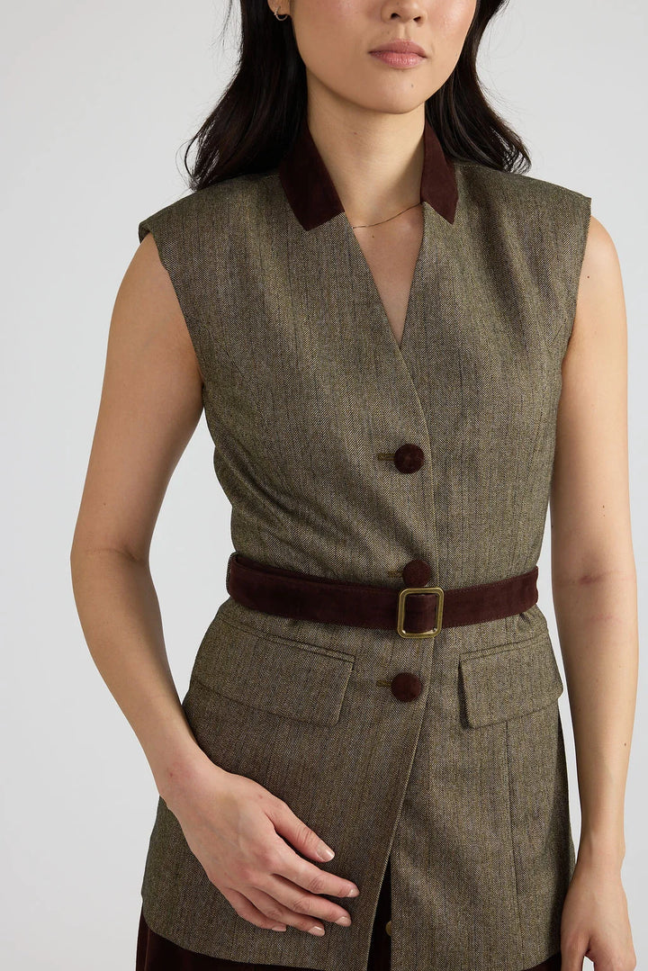 Duke Vest (Hearth Tweed)