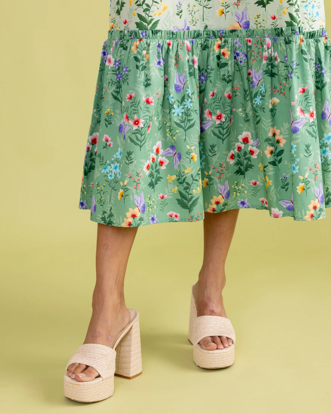 Vera Dress (Mixed Botanical)