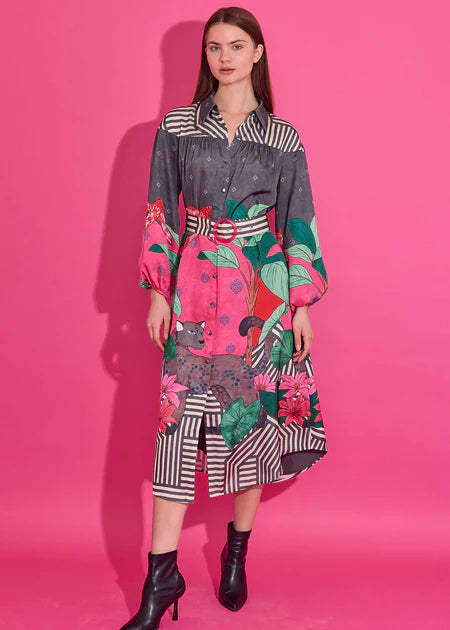 Jane Dress (Colony Stripe)