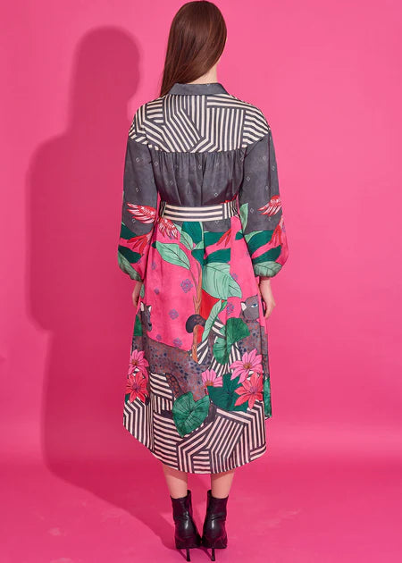 Jane Dress (Colony Stripe)