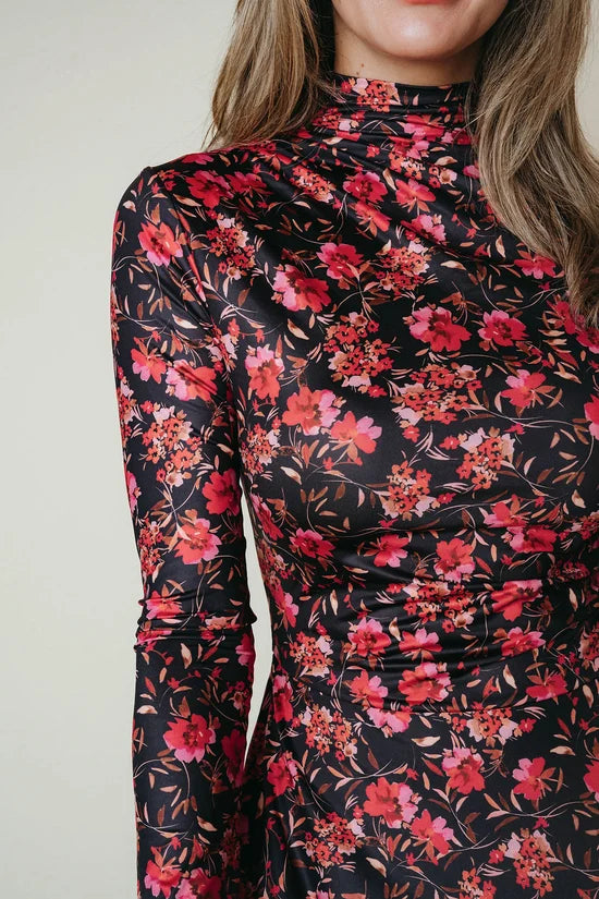 Tristan Dress - (Sakura Floral)