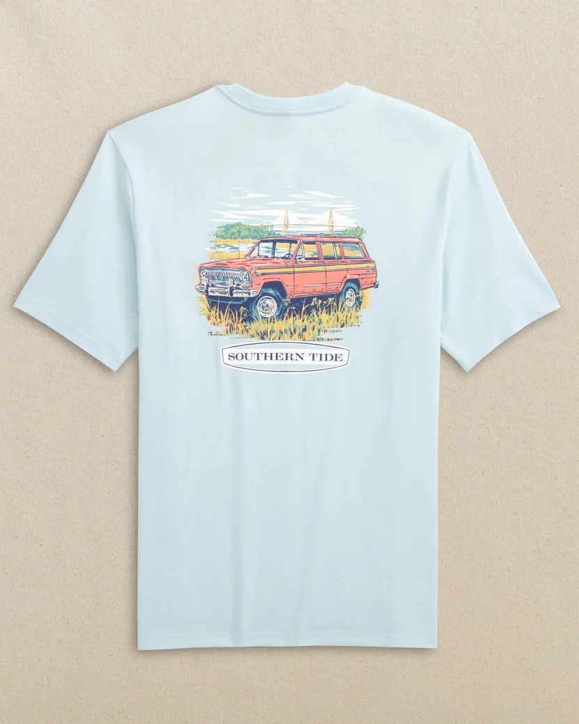 Marsh Wagon T-Shirt (Clear Day Blue)