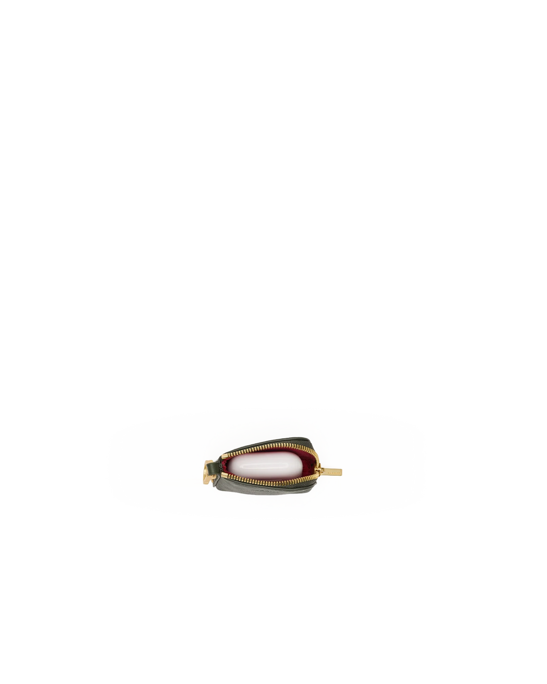 Syd Pouch (Twin Crest Pebble/Brushed Gold)