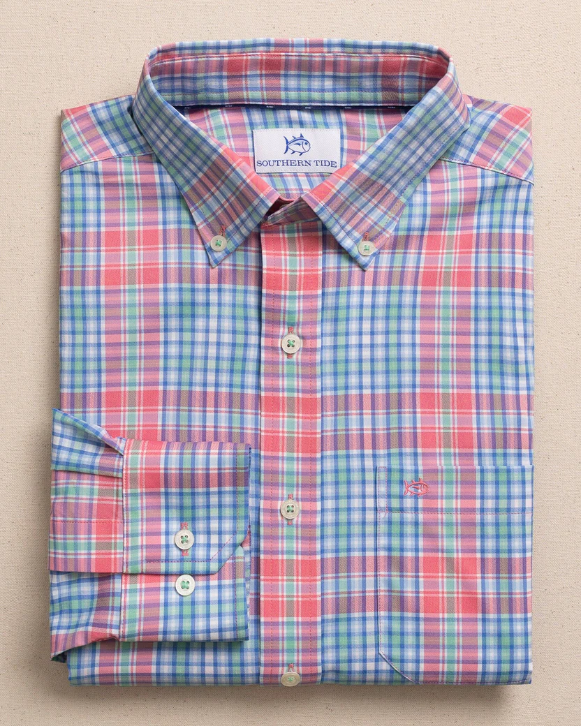 Coastal Breeze Ocean Isle Sportshirt (Island Pink)