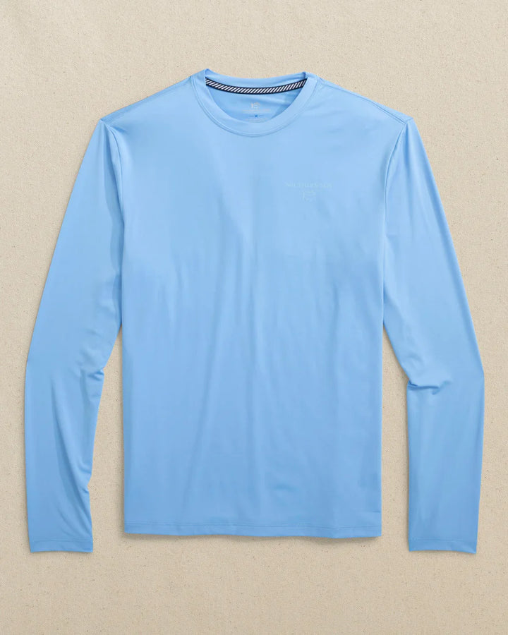 Skiff Dockview Perf Tee (Ocean Channel)