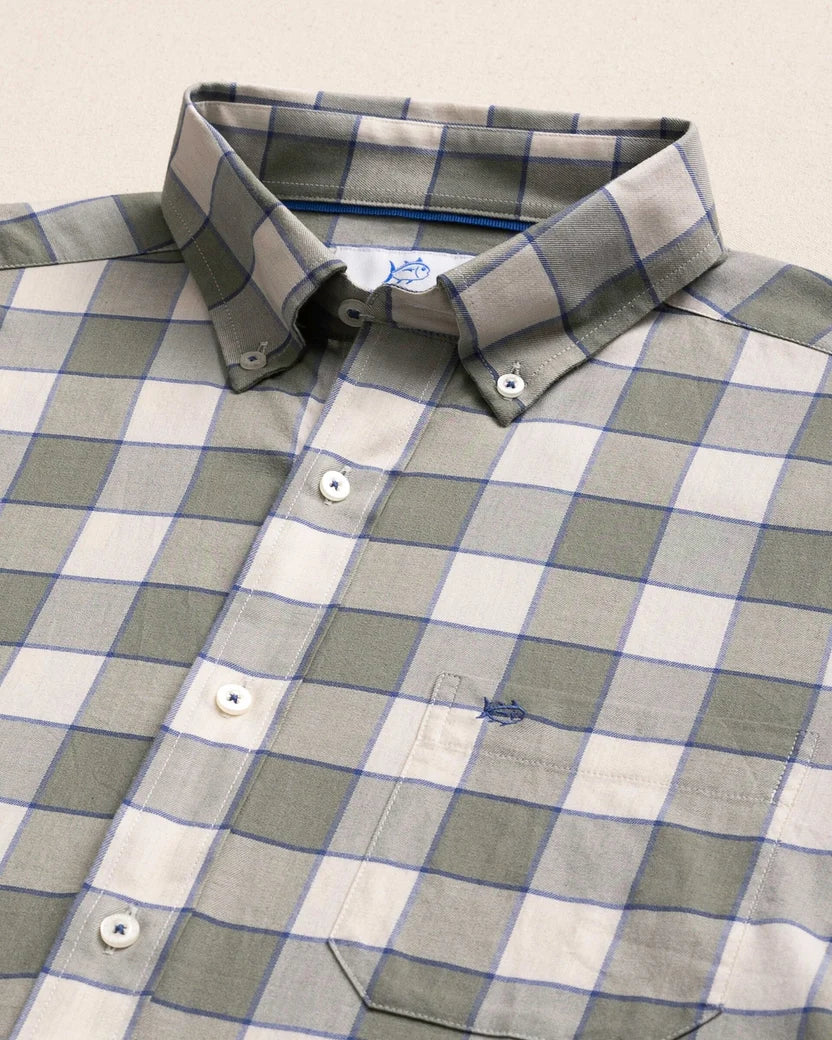 Sunny Cove Sportshirt  (Heather Cedar Green)