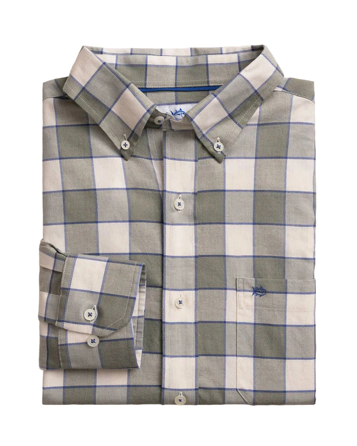 Sunny Cove Sportshirt  (Heather Cedar Green)