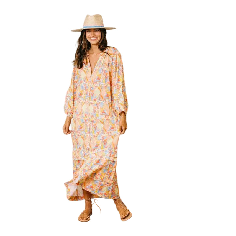 Cleo Dress (Island Blooms)
