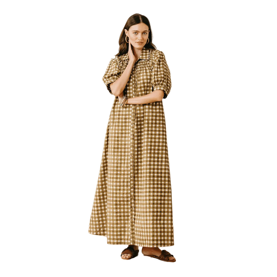 Oasis Dress (Painted Gingham)