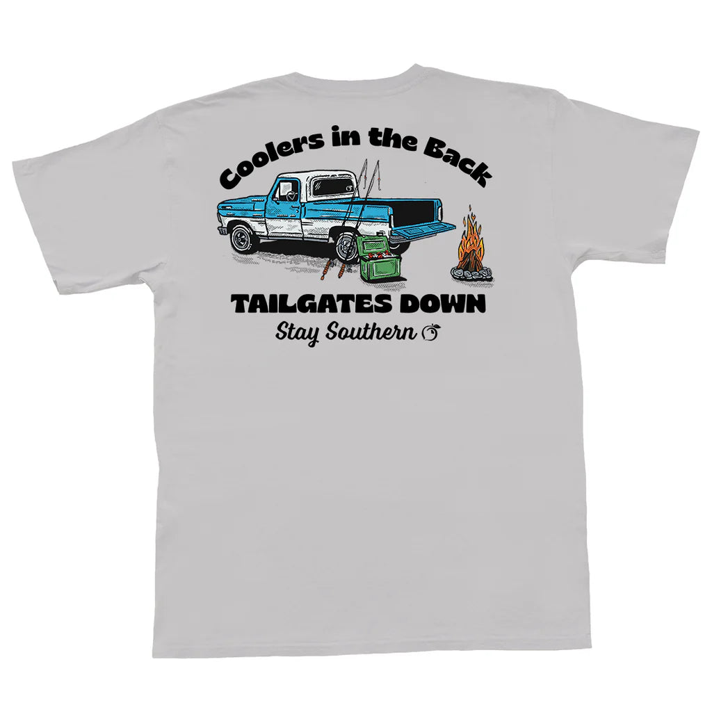Tailgates Down Tee (Oyster)