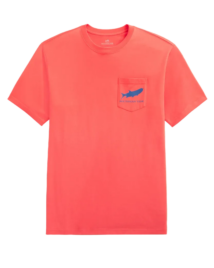Tarpon Coastal Fishing Tee (Sunset Coral)
